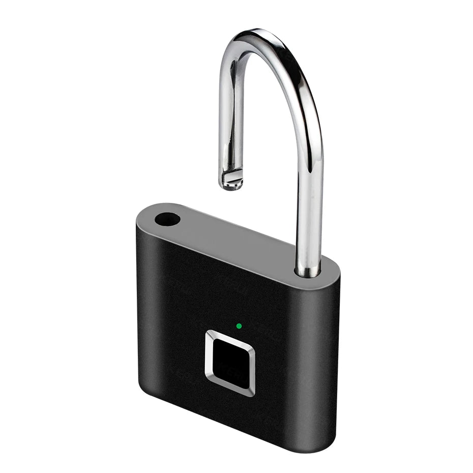Cadeado Biométrico KERUI – Fingerprint Smart Lock Sem Chave