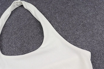 Top Cropped Costas Abertas para Mulher