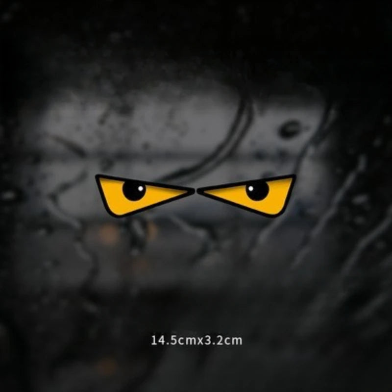 Devil Eyes – Autocolantes Refletivos para Moto e Capacete