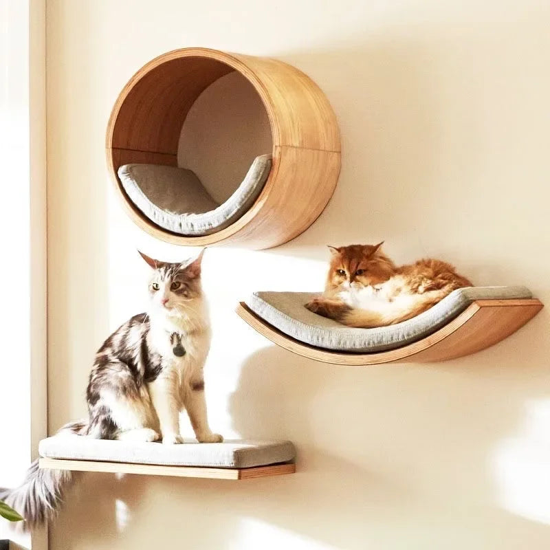 Parque de Escalada Modular para Gatos