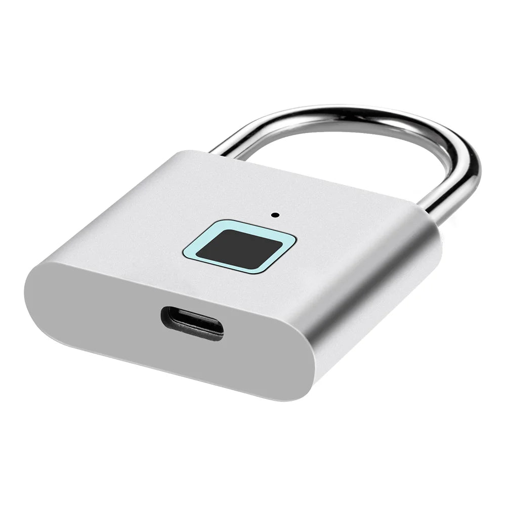 Cadeado Biométrico KERUI – Fingerprint Smart Lock Sem Chave