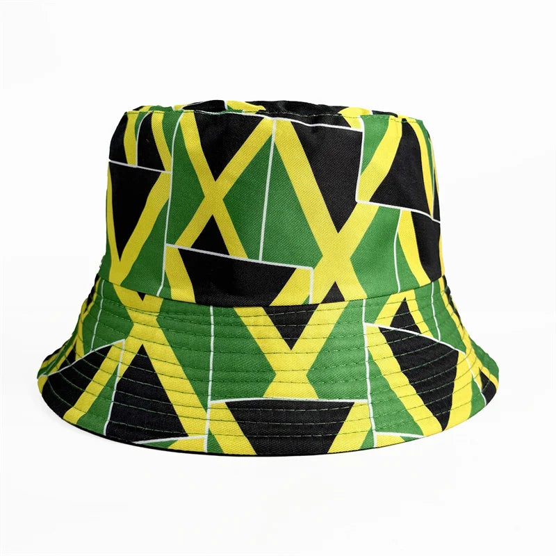 Chapéu Bucket Reversível Bandeira Nacional
