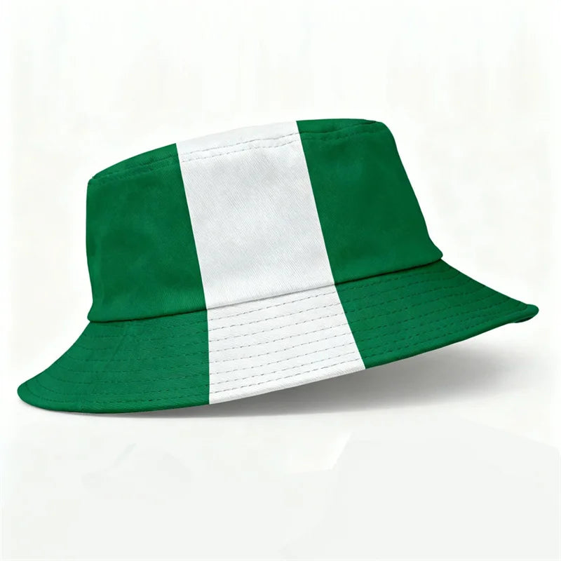 Chapéu Bucket Reversível Bandeira Nacional
