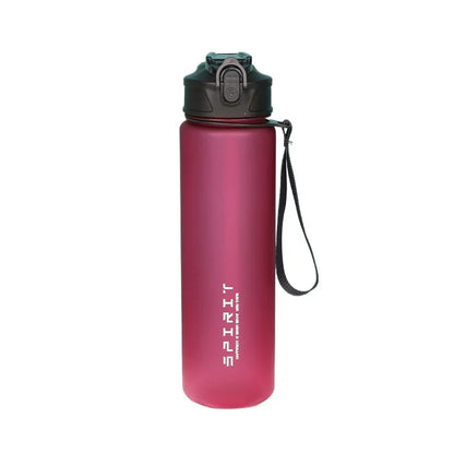 Garrafa Motivacional Fitness com Palhinha