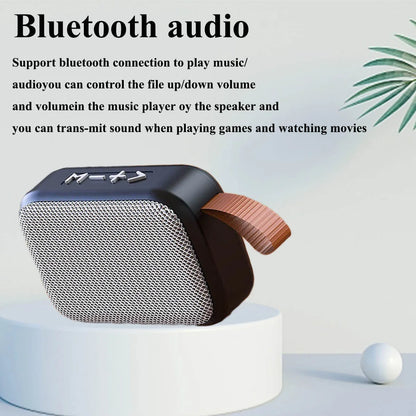 Coluna Bluetooth Portátil 3D Stereo