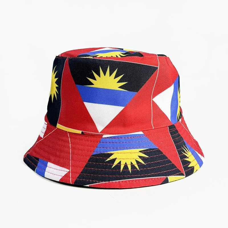 Chapéu Bucket Reversível Bandeira Nacional