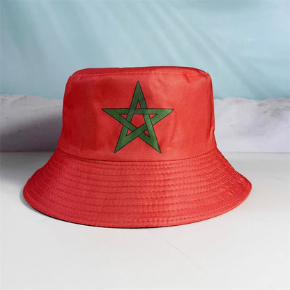 Chapéu Bucket Reversível Bandeira Nacional