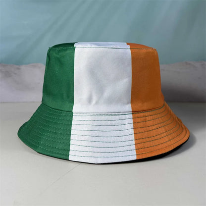 Chapéu Bucket Reversível Bandeira Nacional
