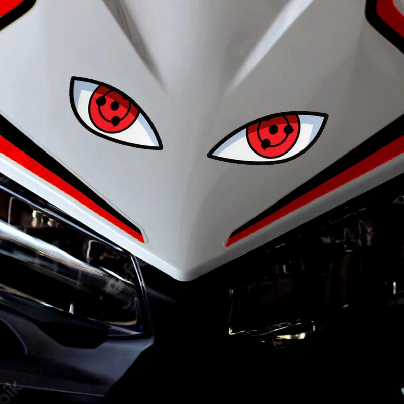 Devil Eyes – Autocolantes Refletivos para Moto e Capacete