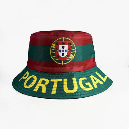 Chapéu Bucket Reversível Bandeira Nacional