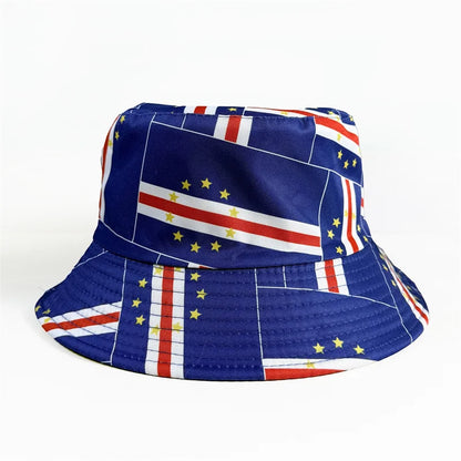 Chapéu Bucket Reversível Bandeira Nacional