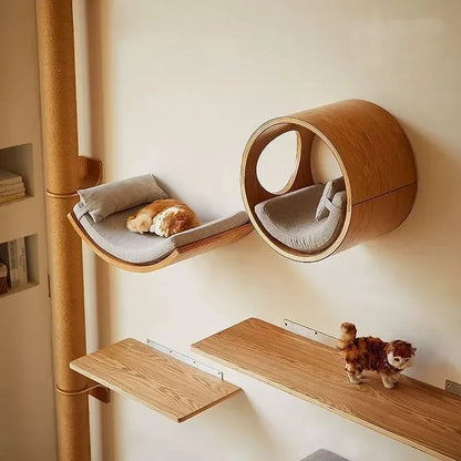 Parque de Escalada Modular para Gatos