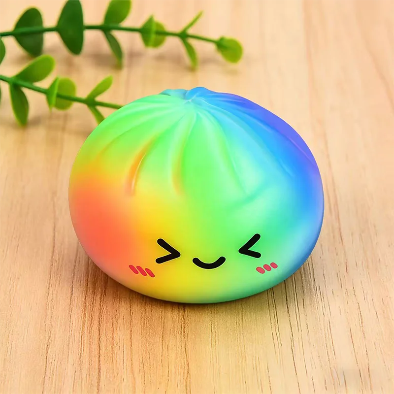 Squishy Mistério Dumpling Arco-Íris