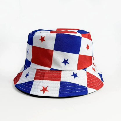 Chapéu Bucket Reversível Bandeira Nacional
