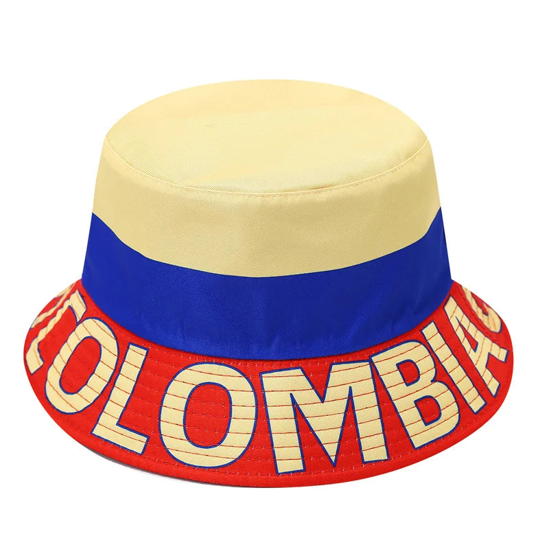 Chapéu Bucket Reversível Bandeira Nacional