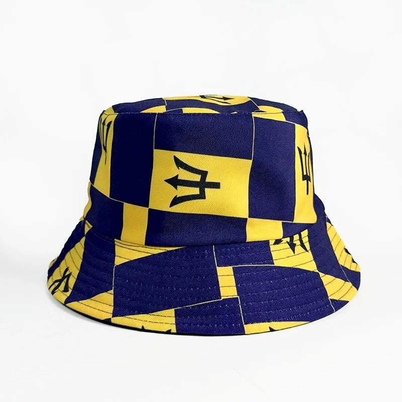 Chapéu Bucket Reversível Bandeira Nacional