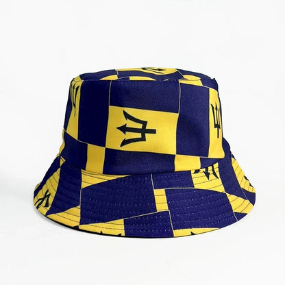 Chapéu Bucket Reversível Bandeira Nacional