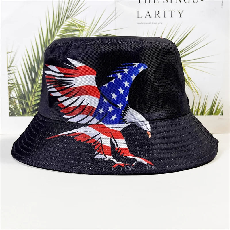 Chapéu Bucket Reversível Bandeira Nacional