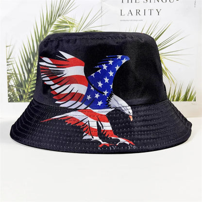 Chapéu Bucket Reversível Bandeira Nacional