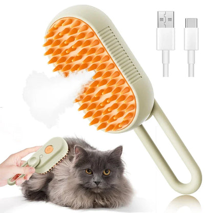 Escova a Vapor para Gatos e Cães