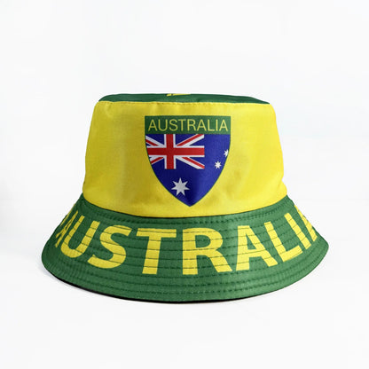 Chapéu Bucket Reversível Bandeira Nacional