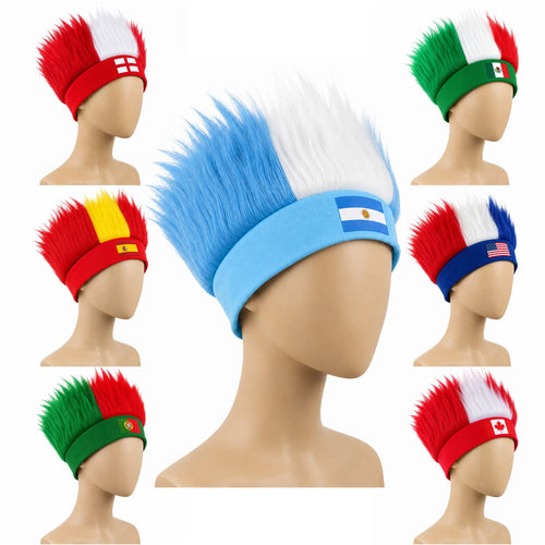 World Cup 2026 Fan Wig