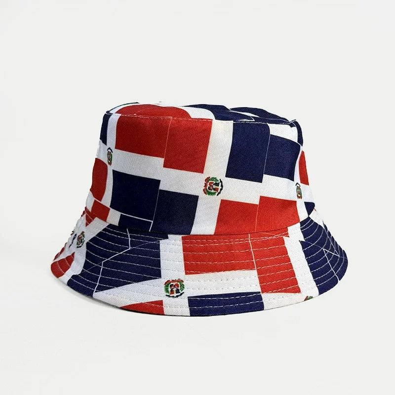 Chapéu Bucket Reversível Bandeira Nacional