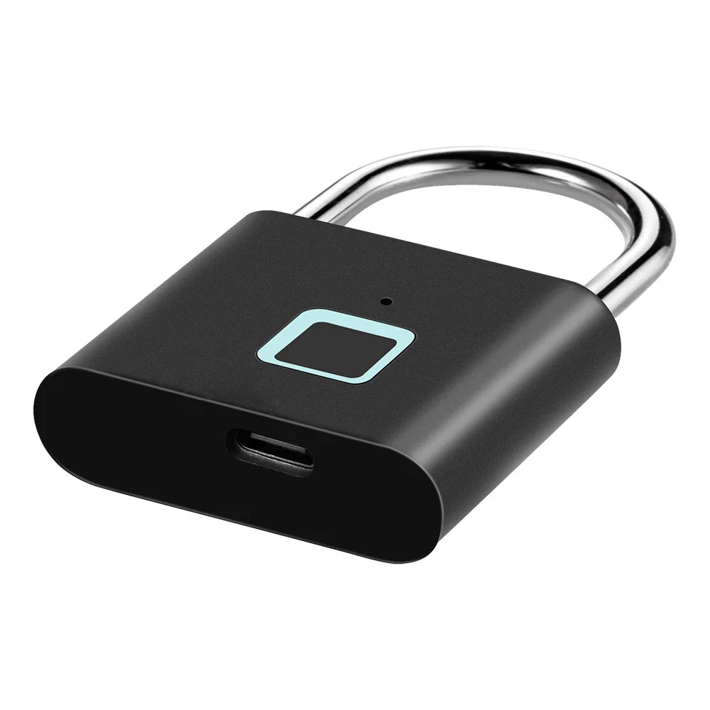 Cadeado Biométrico KERUI – Fingerprint Smart Lock Sem Chave