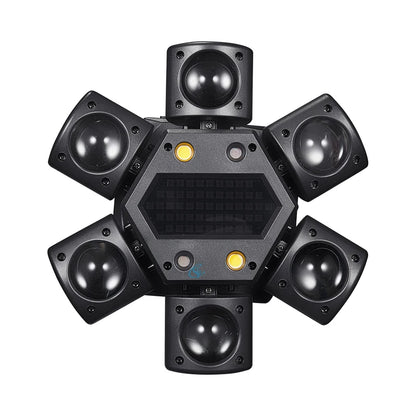 80W RGB LED Moving Head Beam Light – Efeito de Palco Profissional DJ