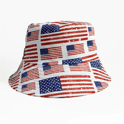 Chapéu Bucket Reversível Bandeira Nacional