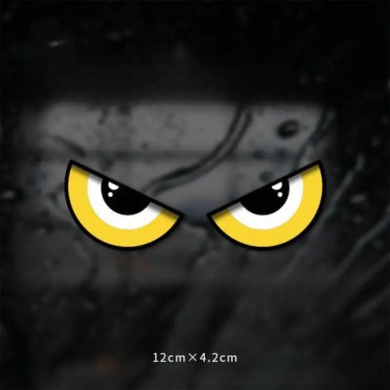 Devil Eyes – Autocolantes Refletivos para Moto e Capacete