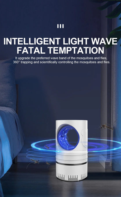 Lâmpada Elétrica Mata Mosquitos USB