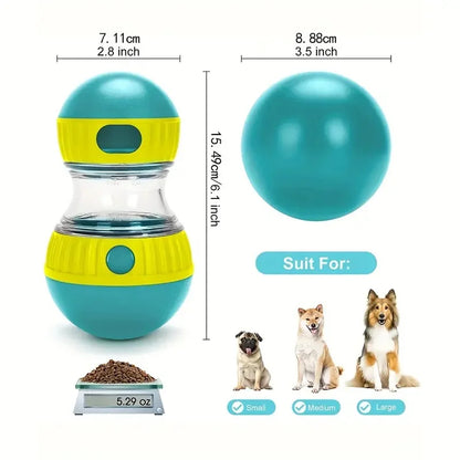Brinquedo Dispensador de Snacks Interativo para Cães