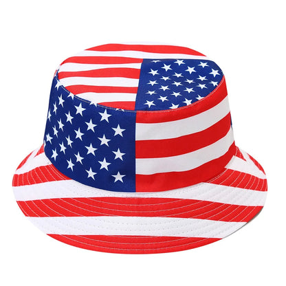 Chapéu Bucket Reversível Bandeira Nacional