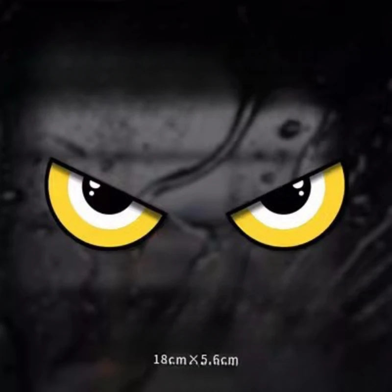 Devil Eyes – Autocolantes Refletivos para Moto e Capacete
