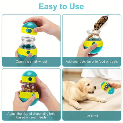 Brinquedo Dispensador de Snacks Interativo para Cães