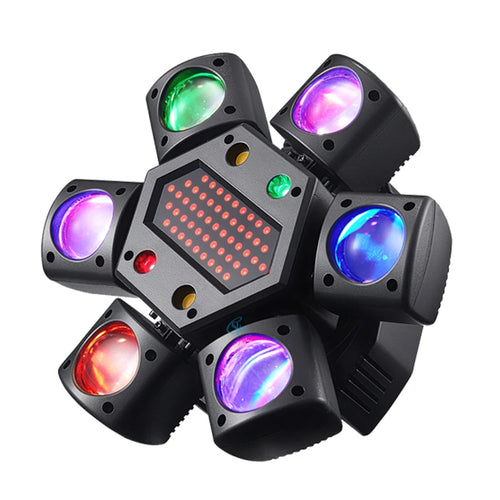 80W RGB LED Moving Head Beam Light – Professional DJ Stage Effect
