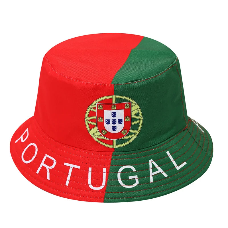 Chapéu Bucket Reversível Bandeira Nacional