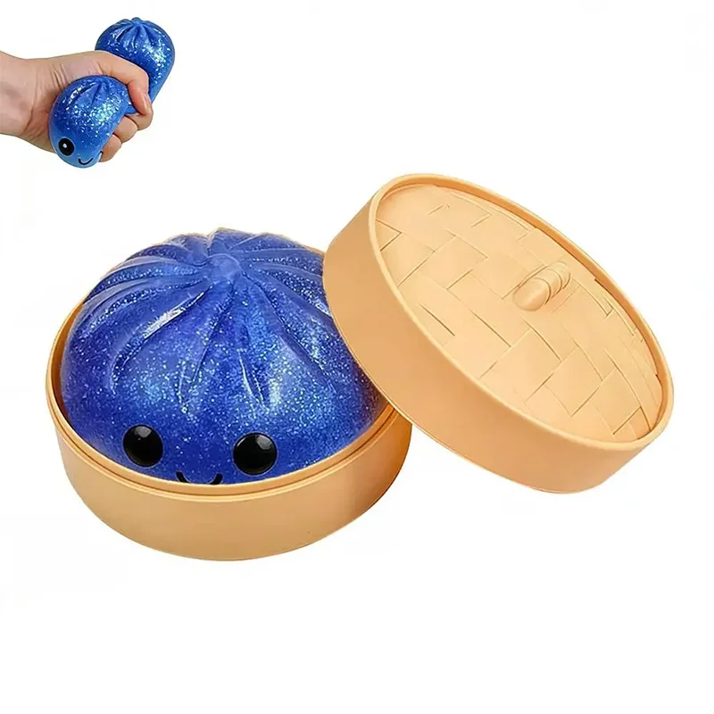 Squishy Mistério Dumpling Arco-Íris
