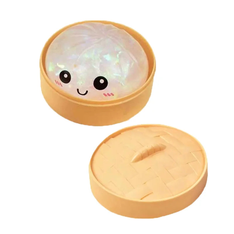 Squishy Mistério Dumpling Arco-Íris