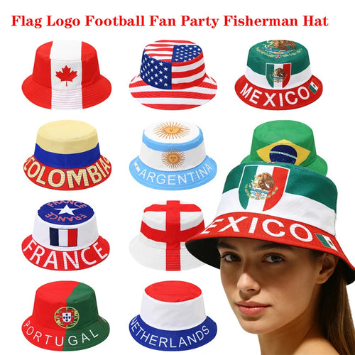 Reversible National Flag Bucket Hat | Official Football Fan Accessory