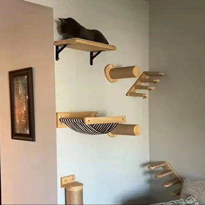 Parque de Escalada Modular para Gatos