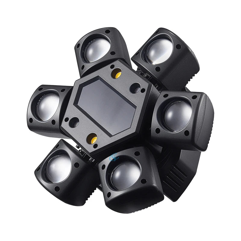 80W RGB LED Moving Head Beam Light – Efeito de Palco Profissional DJ