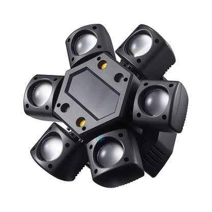 80W RGB LED Moving Head Beam Light – Efeito de Palco Profissional DJ