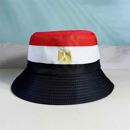 Chapéu Bucket Reversível Bandeira Nacional