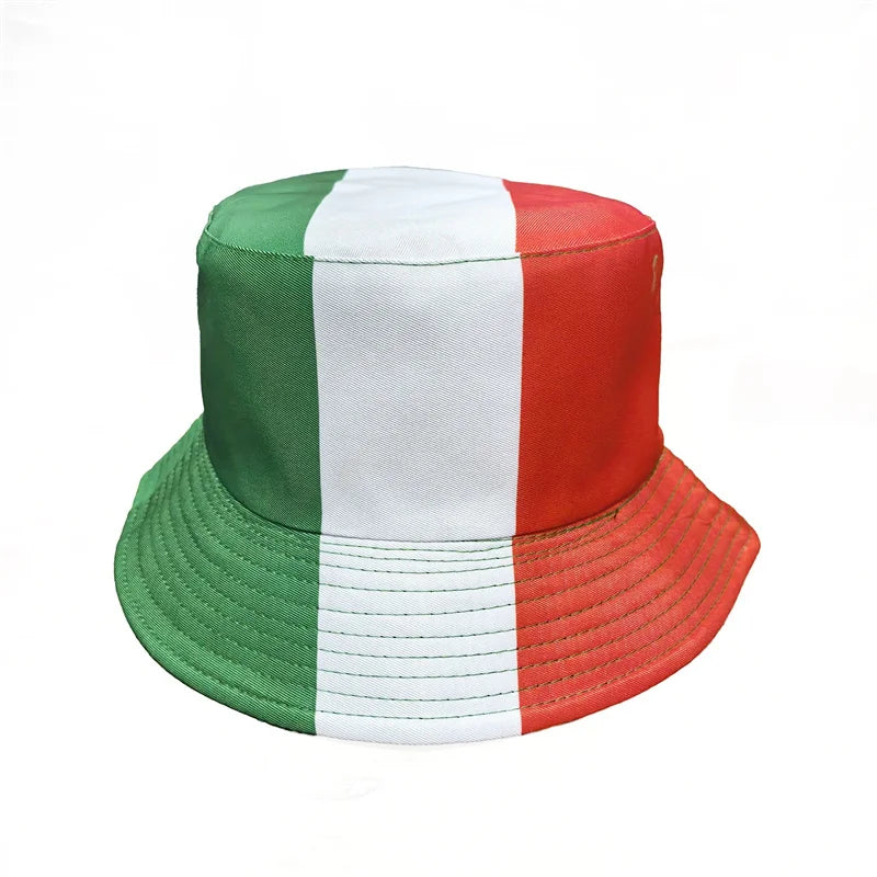 Chapéu Bucket Reversível Bandeira Nacional