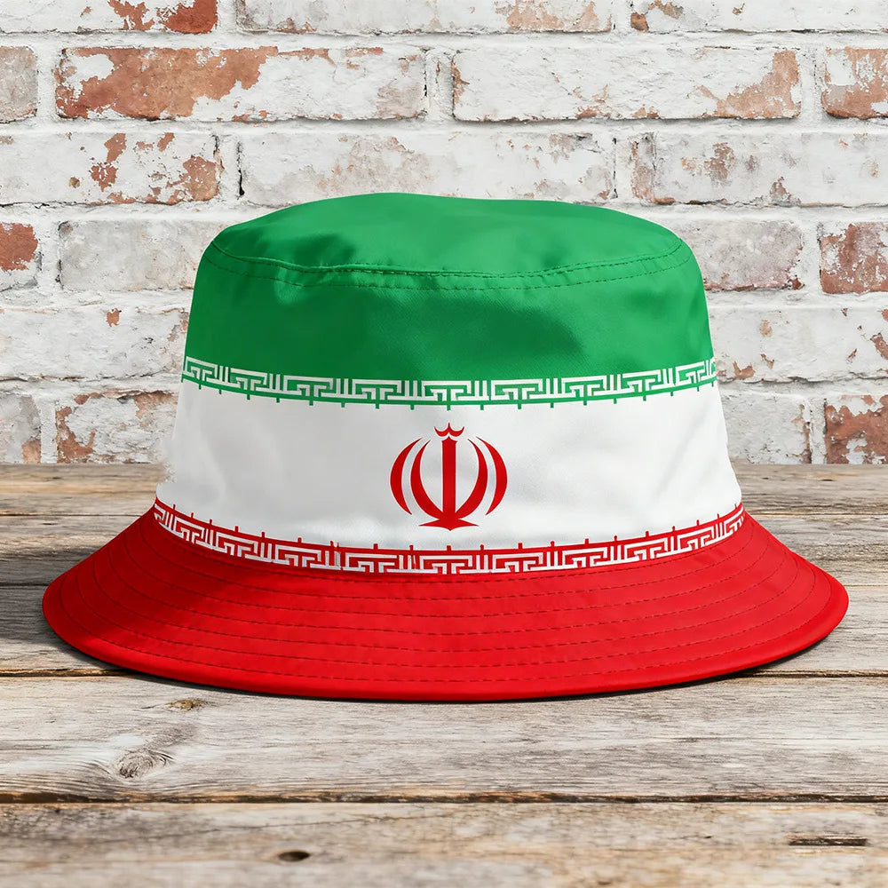 Chapéu Bucket Reversível Bandeira Nacional