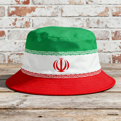Chapéu Bucket Reversível Bandeira Nacional