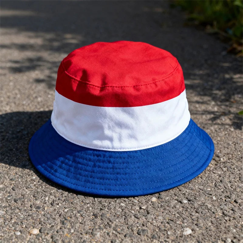 Chapéu Bucket Reversível Bandeira Nacional