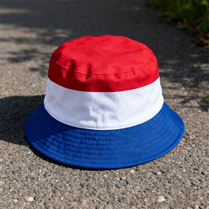 Chapéu Bucket Reversível Bandeira Nacional